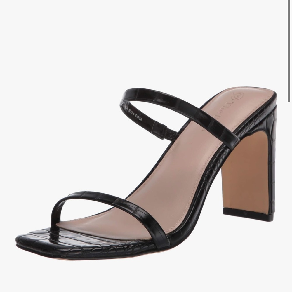 Chic Dark Green Strappy Heels